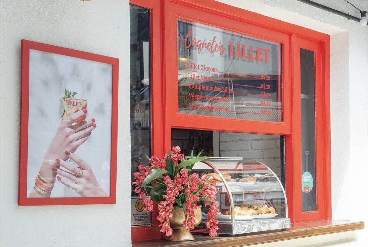 Lillet — detalhe de coquetel autoral