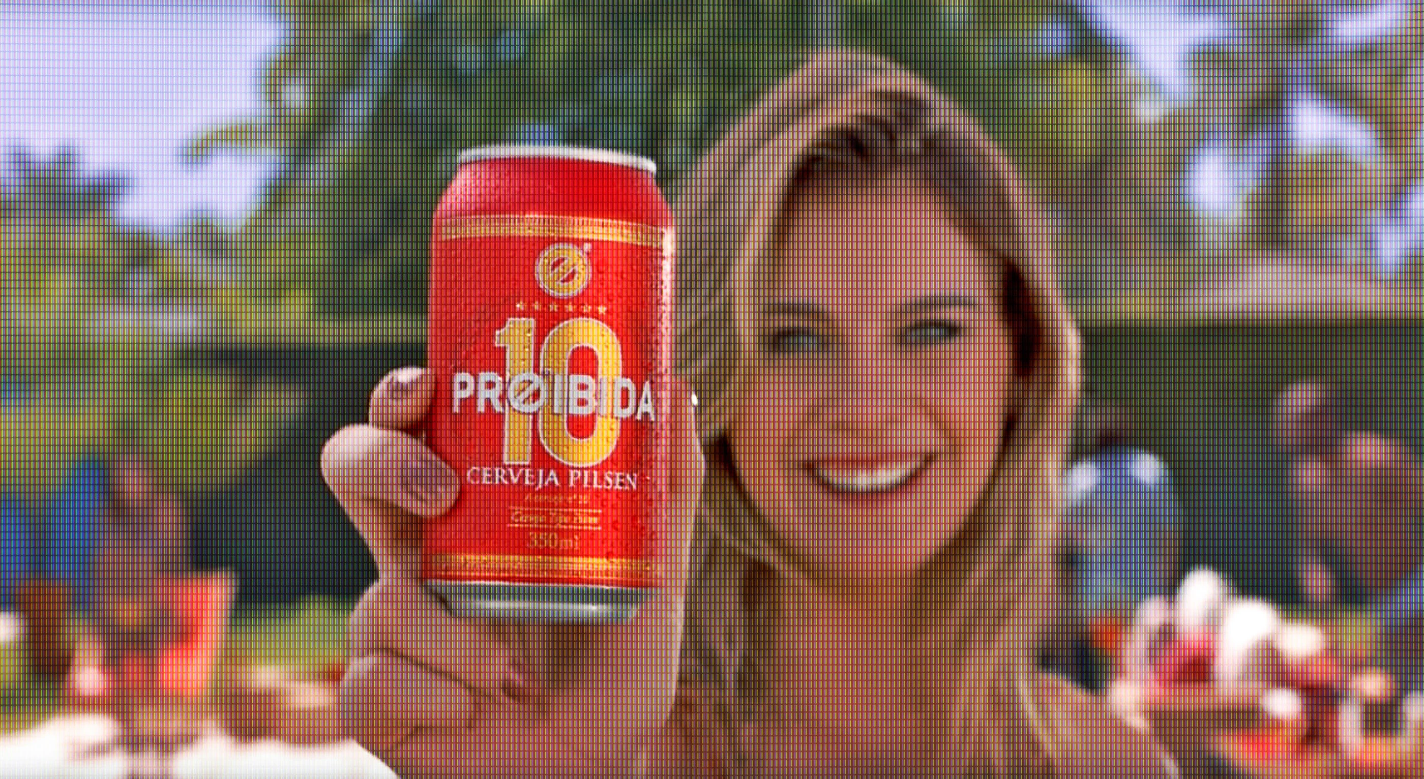 Cerveja Proibida — peça publicitária do posicionamento da marca
